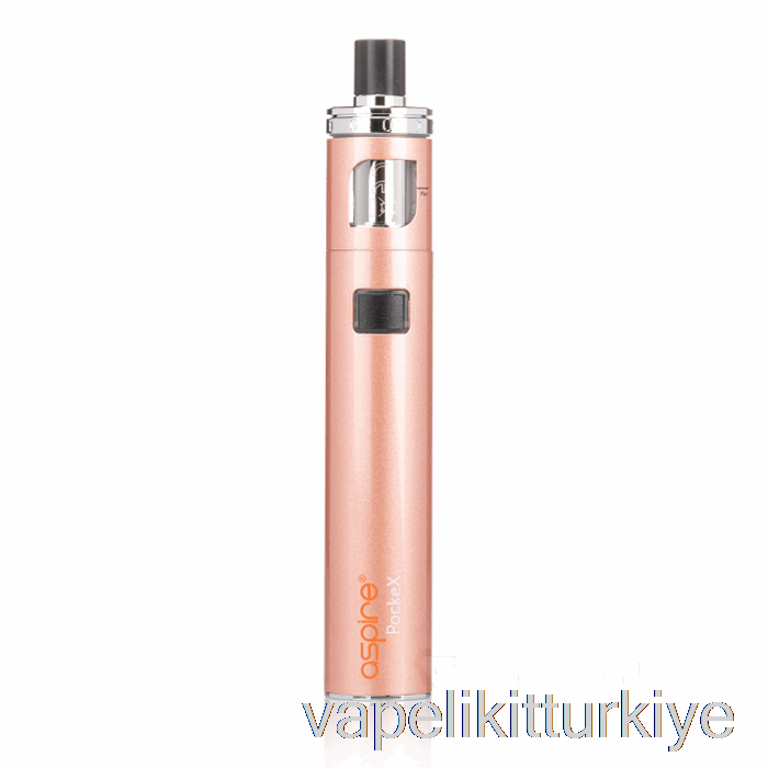 Elektronik Sigara Kalemi Vape Mate Aspire Pockex Aio Başlangıç ​​kiti Gül Altın